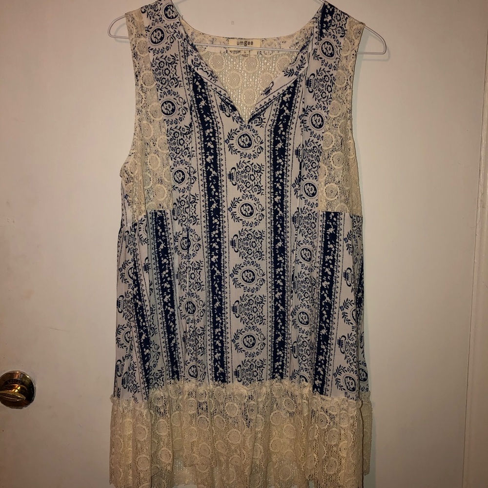 Dressy tank.